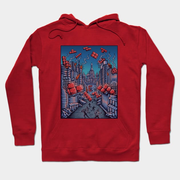 They Fell from the Sky Hoodie by Artful Raccoon